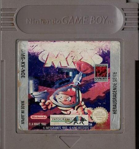Max - Game Boy - Modul Vorderseite