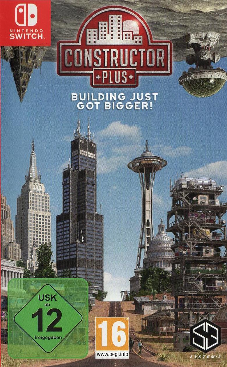 Constructor Plus - Nintendo Switch Vorderseite