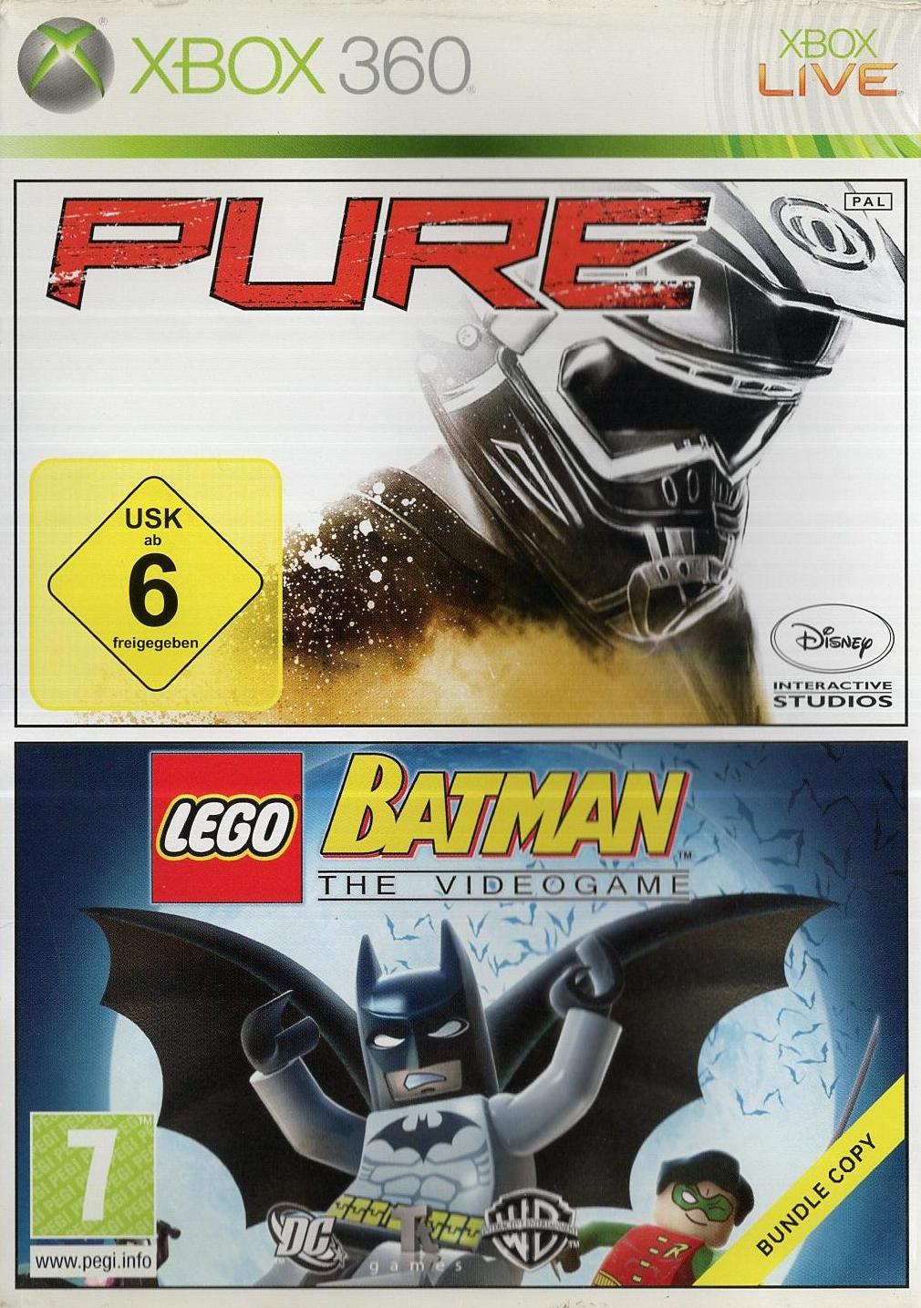 Pure - Lego Batman - Xbox 360 Vorderseite