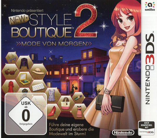 New Style Boutique 2 - Mode von morgen - Nintendo 3DS Vorderseite