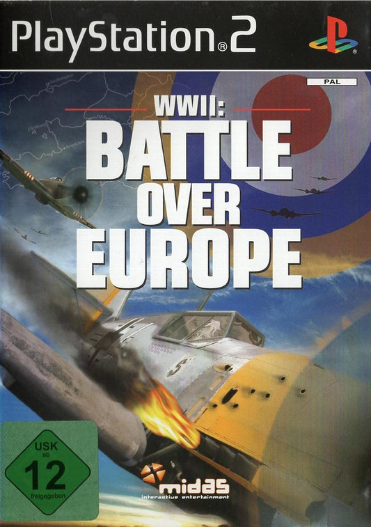 WWII: Battle Over Europe - PlayStation 2 Vorderseite