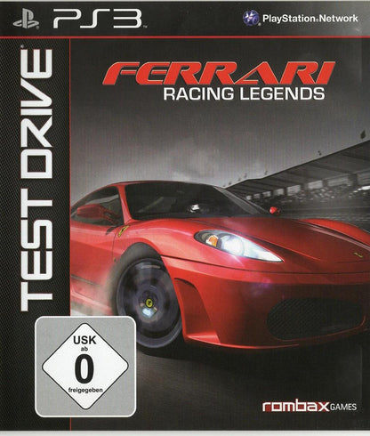 Test Drive: Ferrari Racing Legends - PlayStation 3 Vorderseite