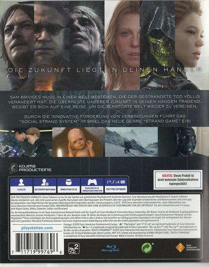 Death Stranding - PlayStation 4 Rückseite