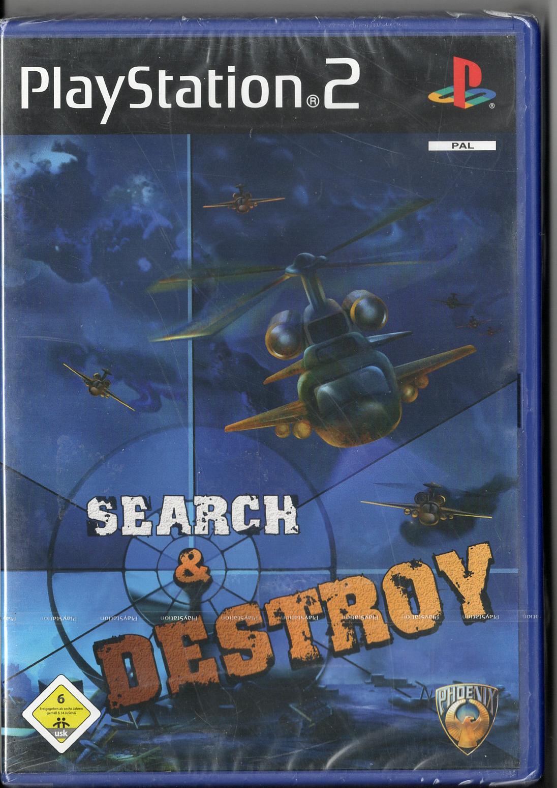 Search & Destroy - PlayStation 2 - Neu Vorderseite