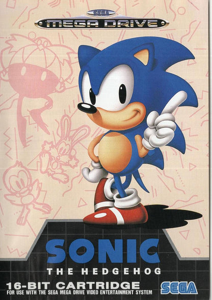 Sonic the Hedgehog - Sega Mega Drive Vorderseite