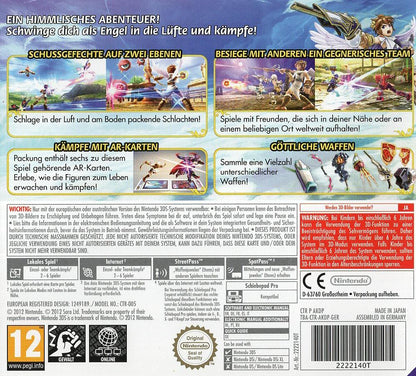Kid Icarus: Uprising - Nintendo 3DS Rückseite