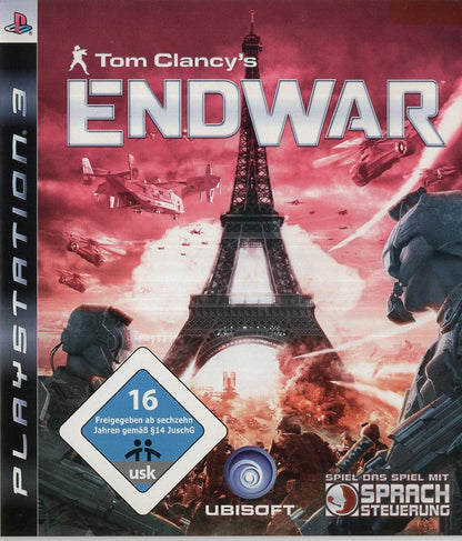 Tom Clancy's EndWar - PlayStation 3 Vorderseite