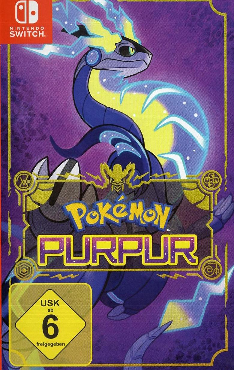 Pokémon Purpur - Nintendo Switch Vorderseite