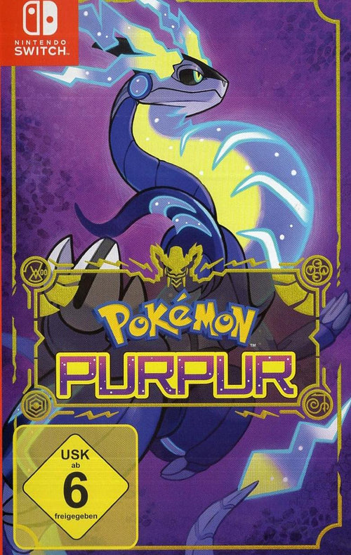 Pokémon Purpur - Nintendo Switch Vorderseite