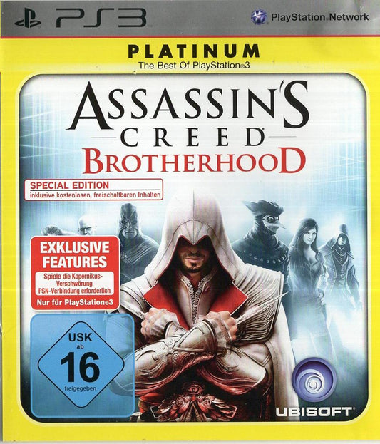 Assassin's Creed Brotherhood - PlayStation 3 Vorderseite
