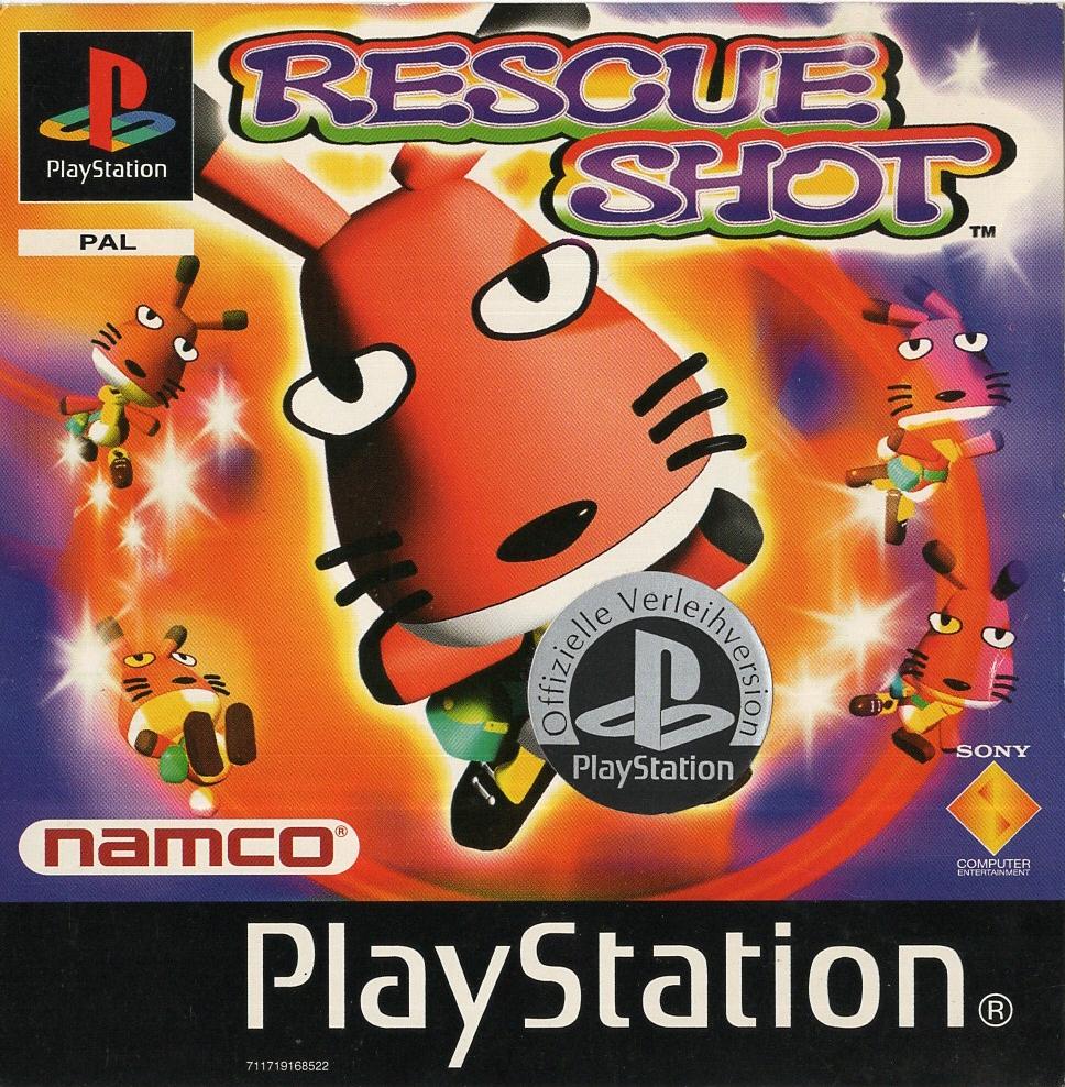 Rescue Shot - PlayStation 1  Vorderseite