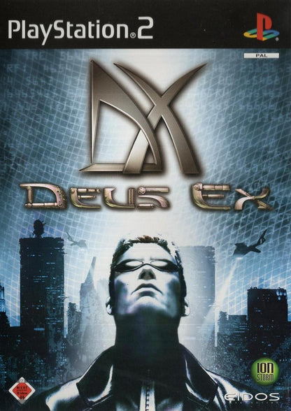 Deus Ex - PlayStation 2 Vorderseite