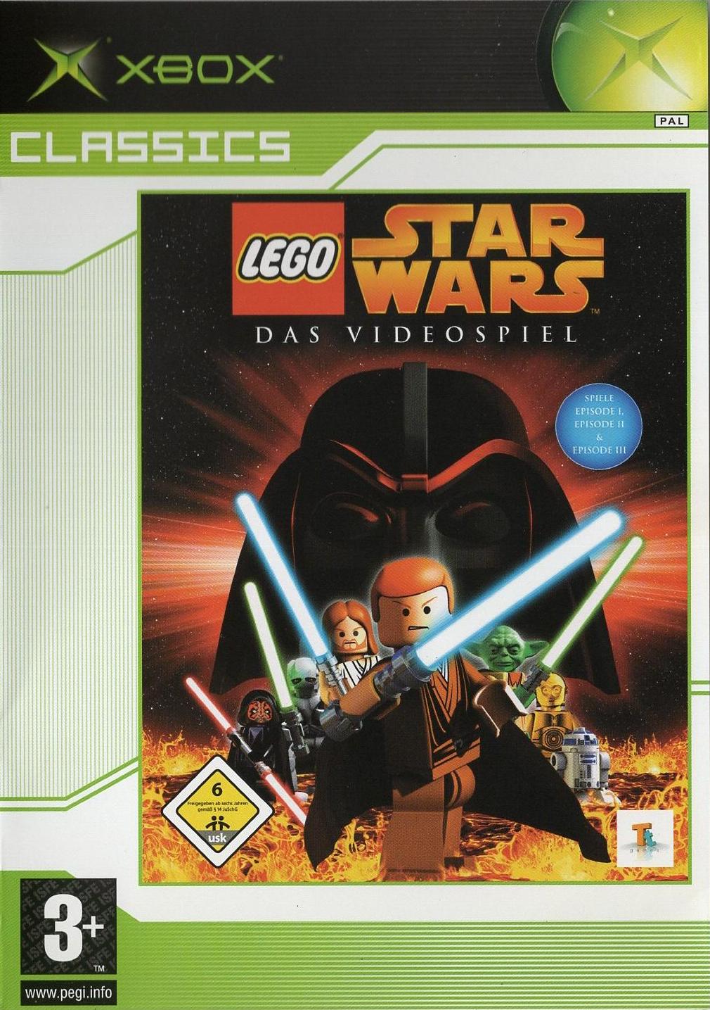 LEGO Star Wars: Das Videospiel - Xbox Vorderseite