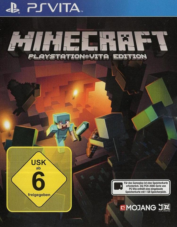 Minecraft: PlayStation Vita Edition - PlayStation Vita Vorderseite