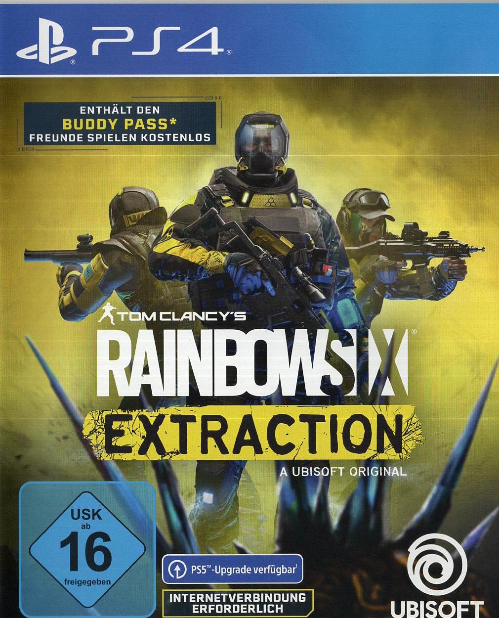 Tom Clancy's Rainbow Six Extraction - PlayStation 4 Vorderseite