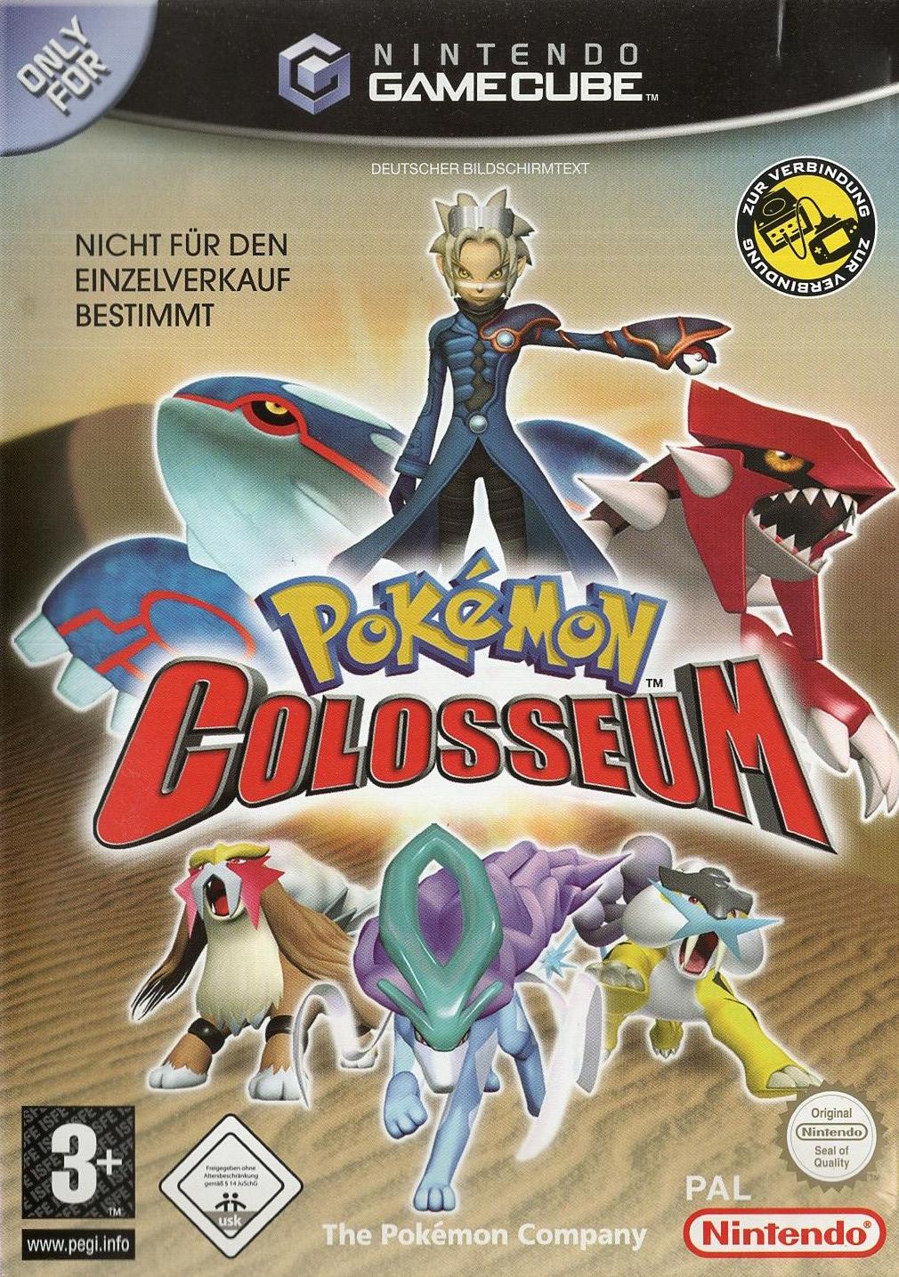 Pokémon Colosseum - Nintendo GameCube Vorderseite