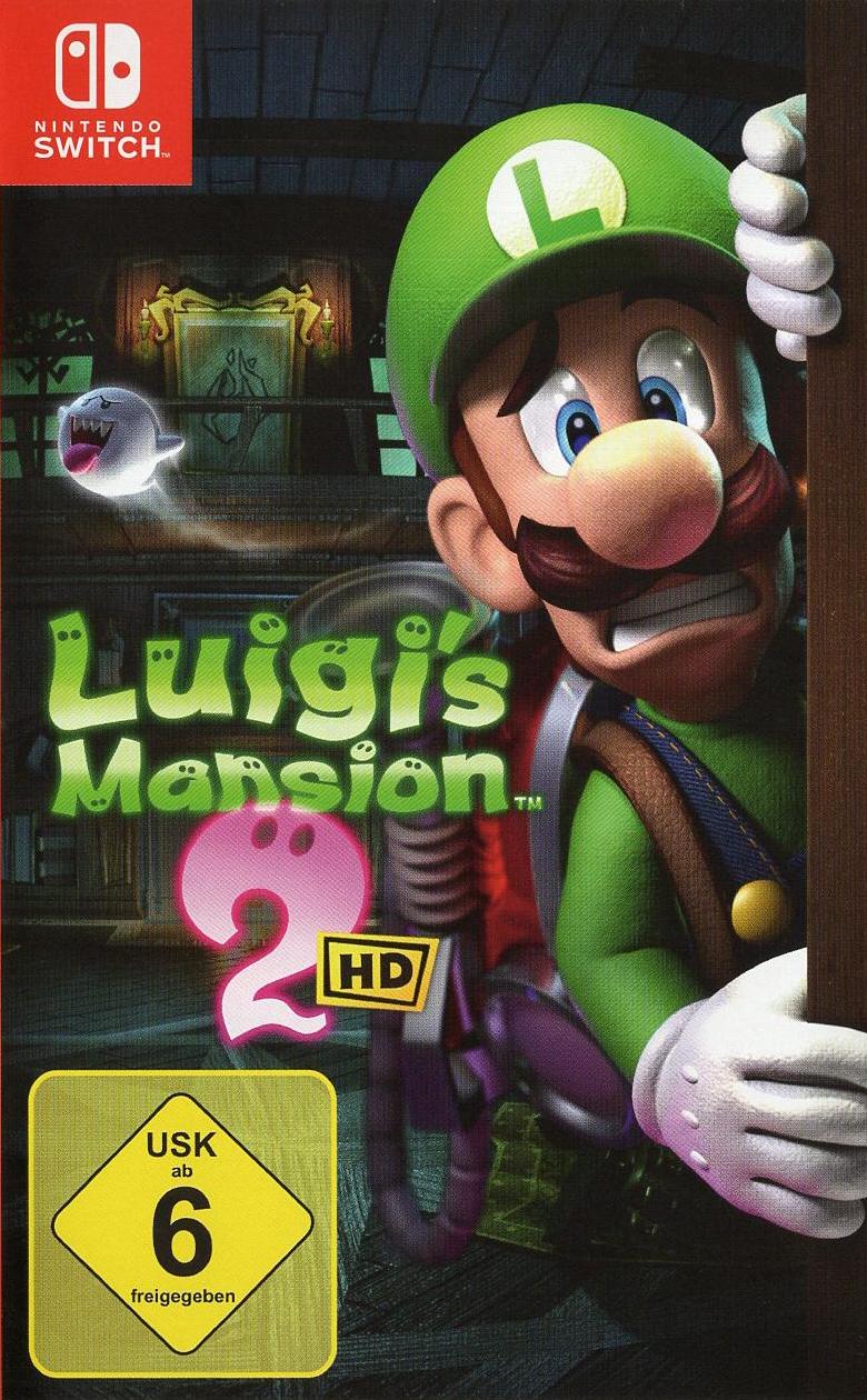 Luigi's Mansion 2 HD - Nintendo Switch Vorderseite