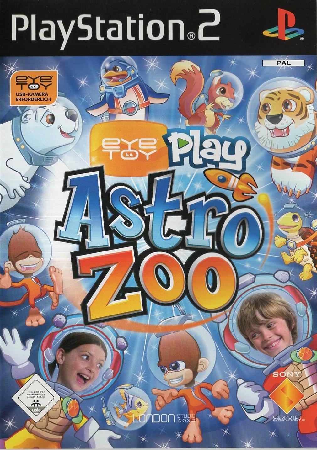 EyeToy: Play Astro Zoo - PlayStation 2 Vorderseite