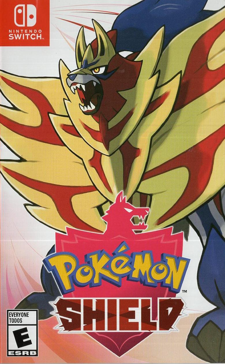 Pokémon Shield - Nintendo Switch Vorderseite