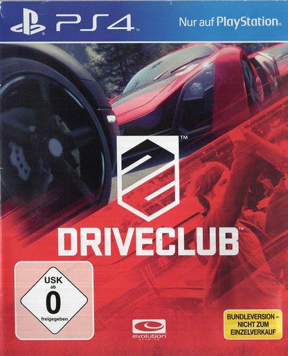 Driveclub - PlayStation 4 Vorderseite