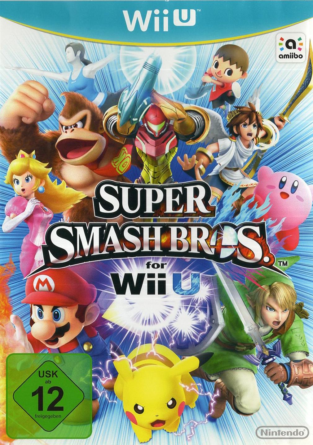 Super Smash Bros. for Wii U - Nintendo Wii U Vorderseite