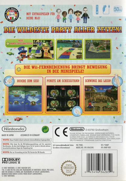 Mario Party 8 - Nintendo Wii Rückseite