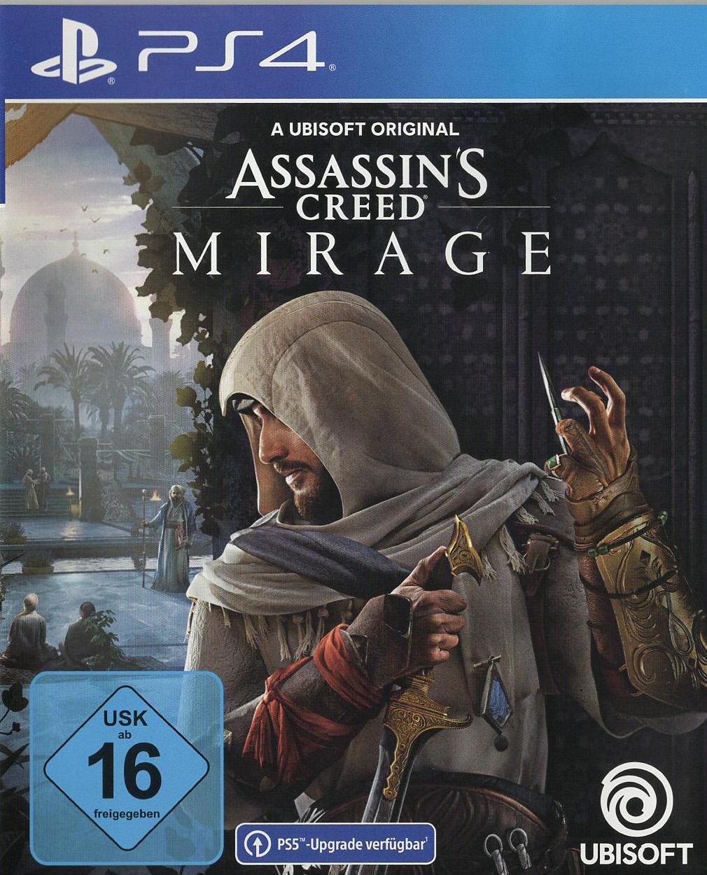 Assassin's Creed Mirage - PlayStation 4 Vorderseite