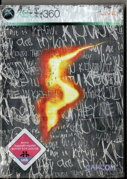 Resident Evil 5 Steelbook - Xbox 360 Vorderseite