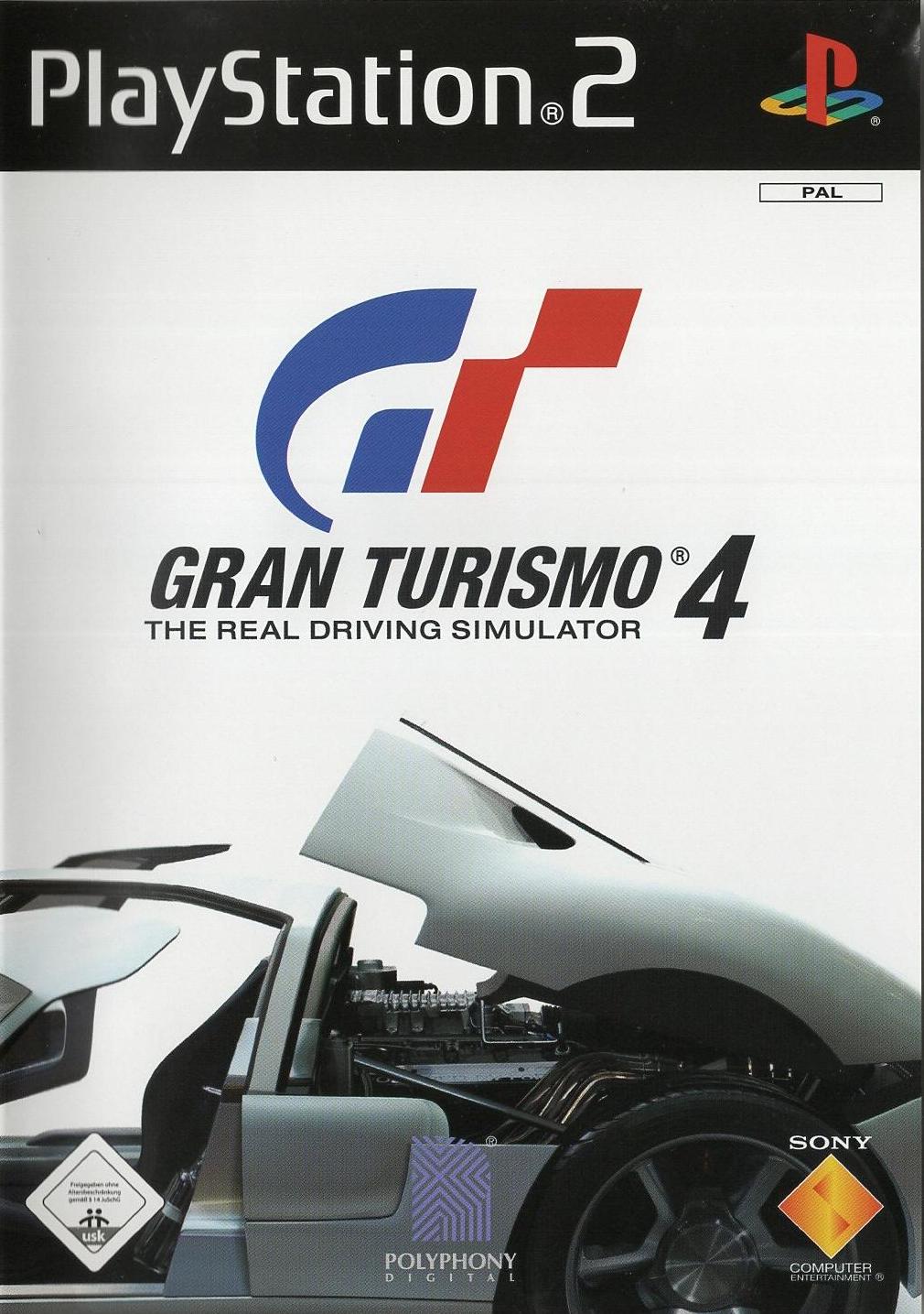 Gran Turismo 4 - PlayStation 2 Vorderseite