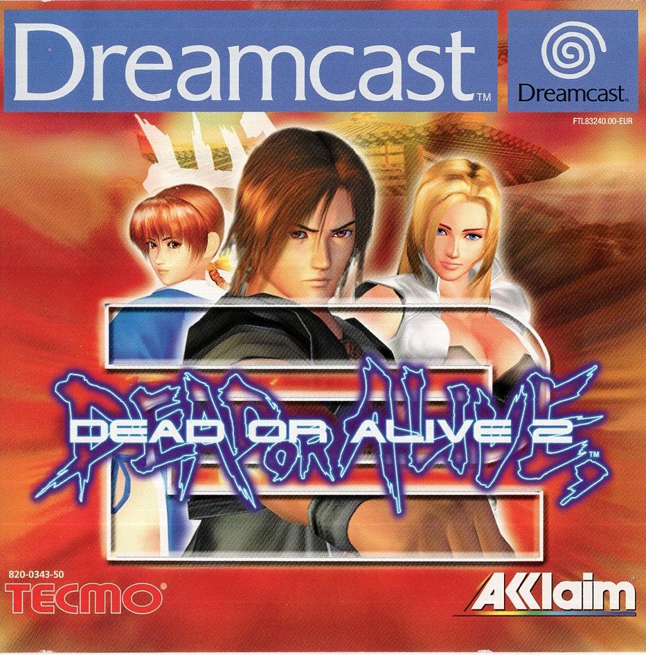Dead or Alive 2 - Sega Dreamcast Vorderseite