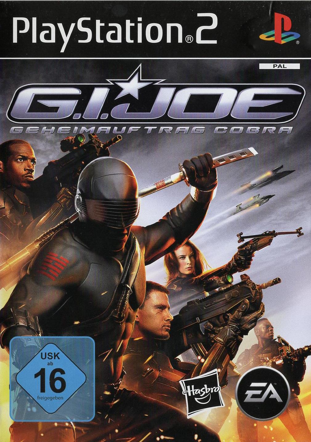 G.I. JOE - Geheimauftrag Cobra - PlayStation 2 Vorderseite