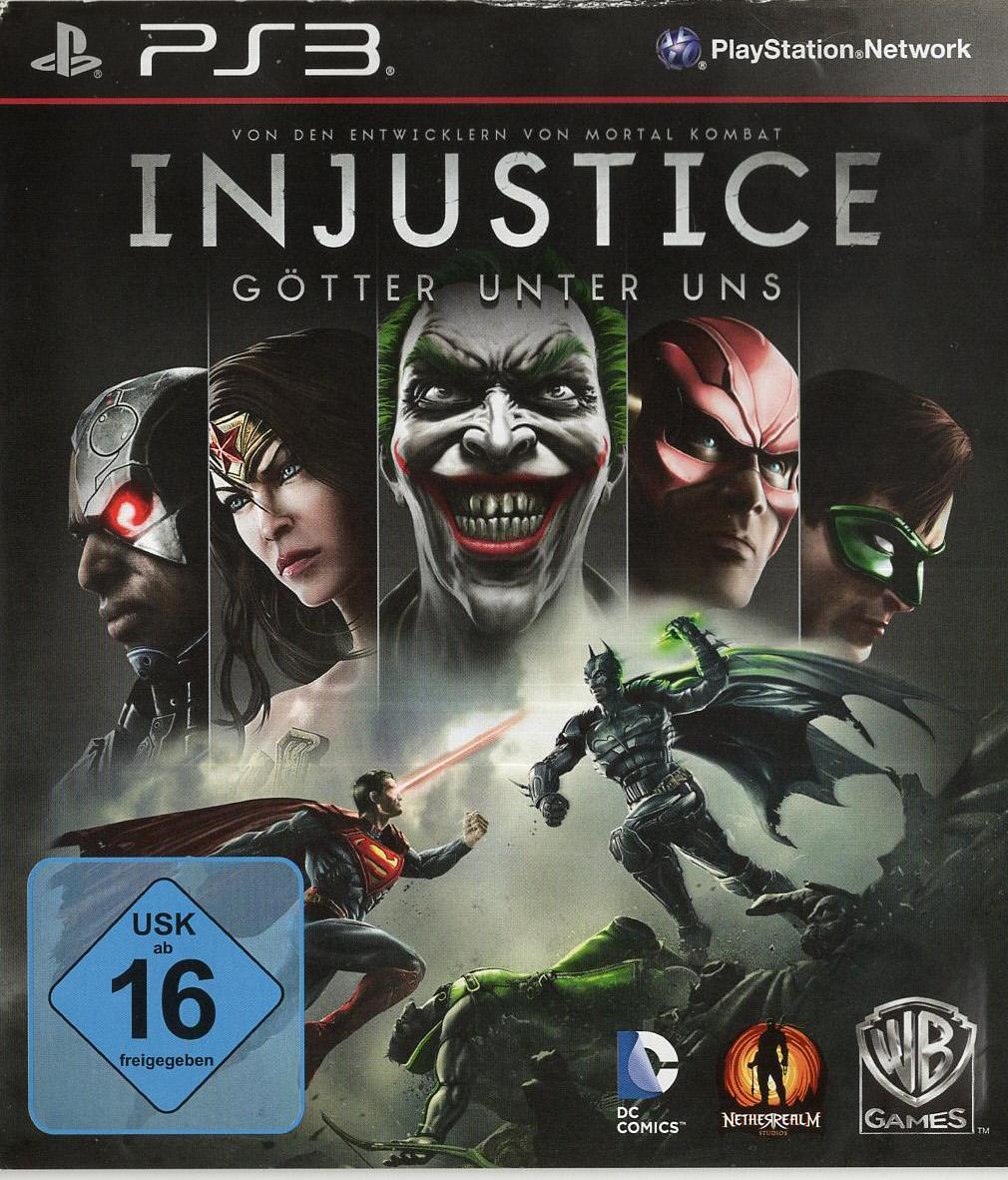 Injustice: Götter unter uns - PlayStation 3 Vorderseite