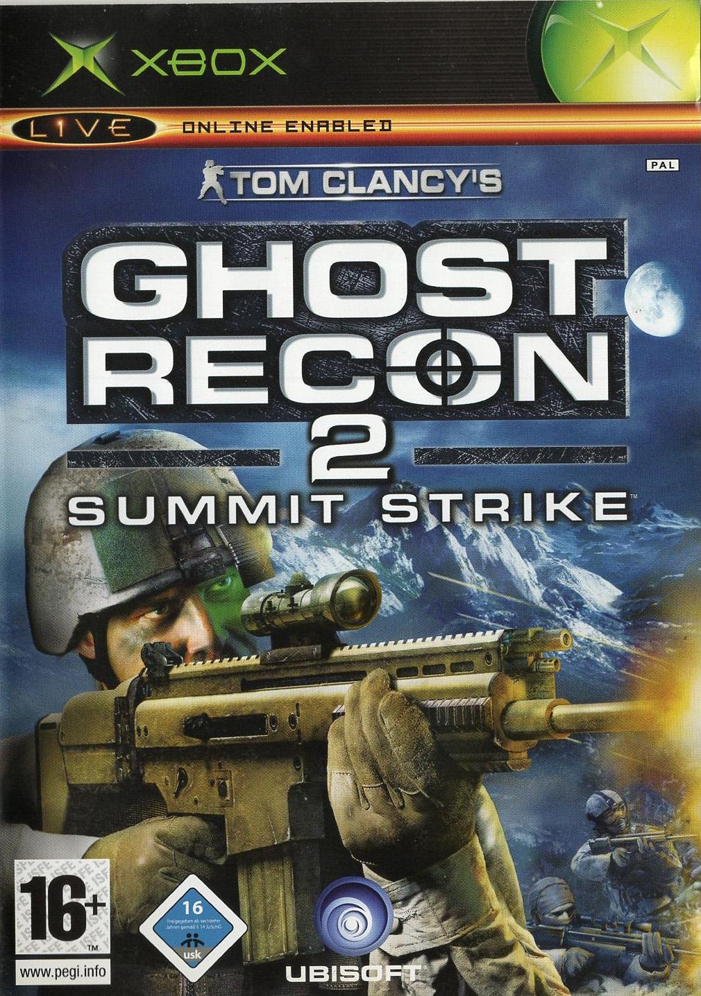 Tom Clancy's Ghost Recon 2: Summit Strike - Xbox Vorderseite
