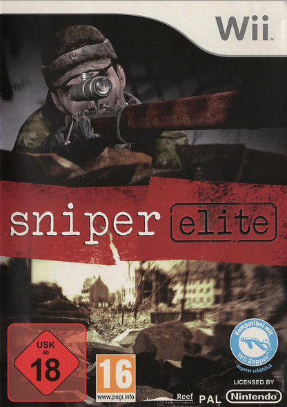 Sniper Elite - Nintendo Wii Vorderseite