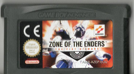 Zone of the Enders: The Fist of Mars - Game Boy Advance - Modul Vorderseite