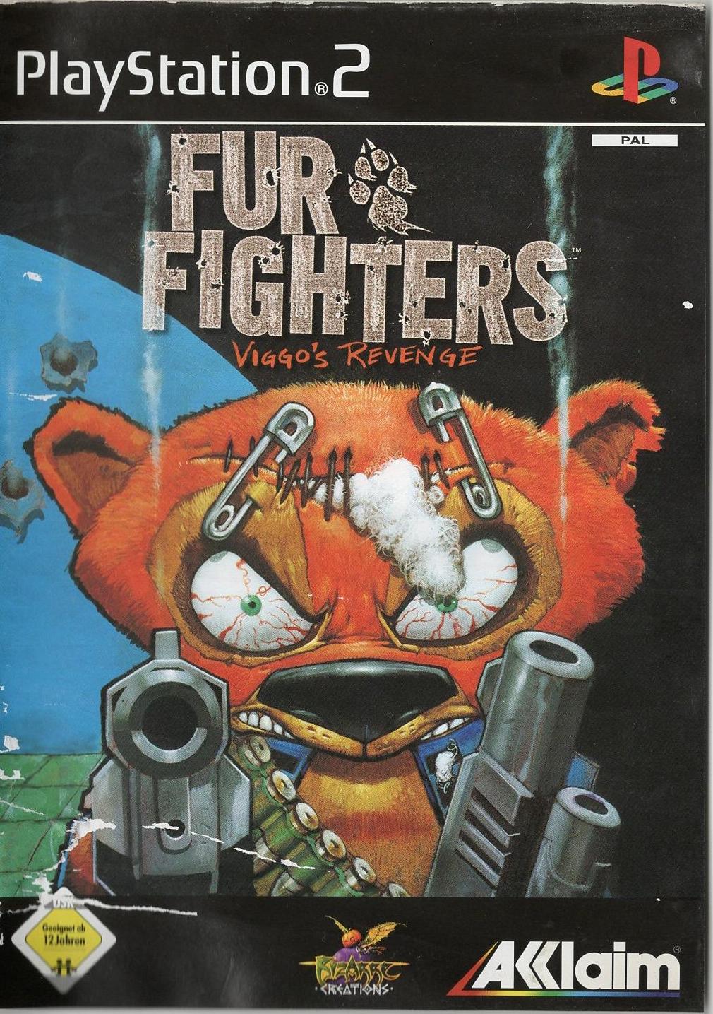 Fur Fighters: Viggo's Revenge - PlayStation 2 Vorderseite