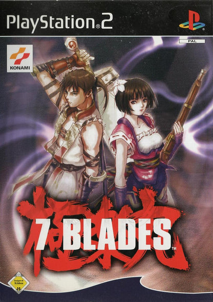 7 Blades - PlayStation 2 Vorderseite