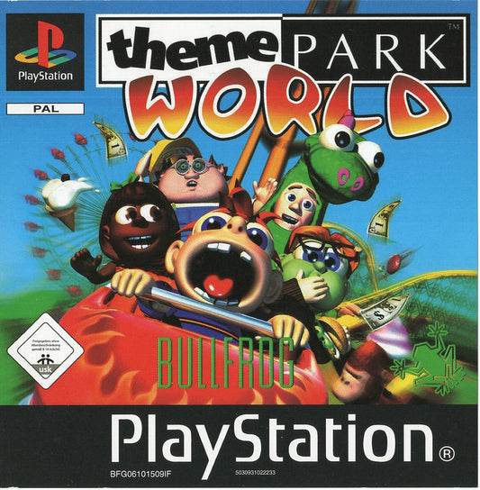 Theme Park World - PlayStation 1 Vorderseite