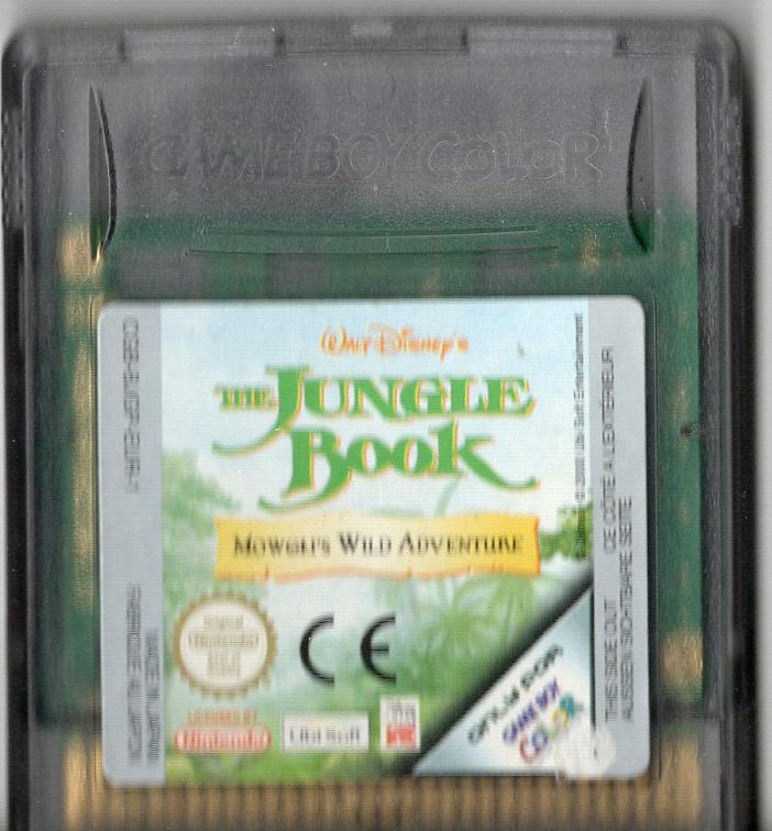 The Jungle Book: Mowgli's Wild Adventure - Game Boy Color - Modul Vorderseite