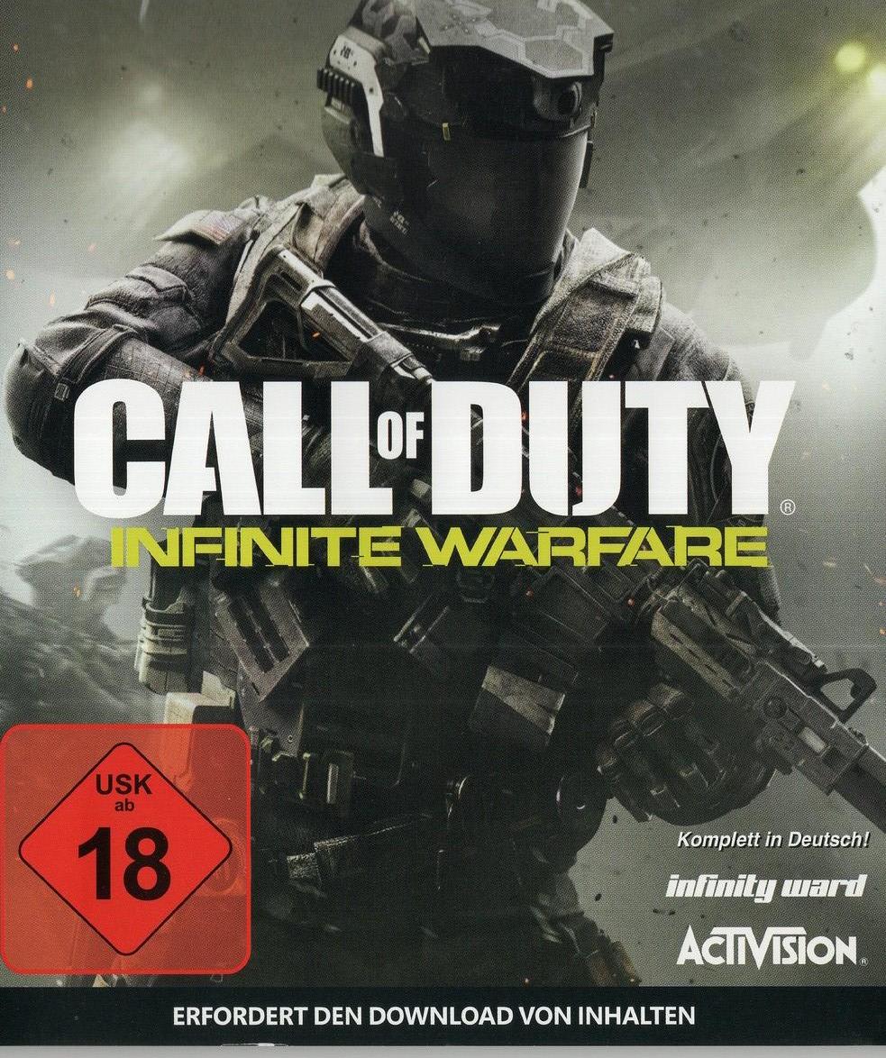 Call of Duty: Infinite Warfare - Xbox One Vorderseite