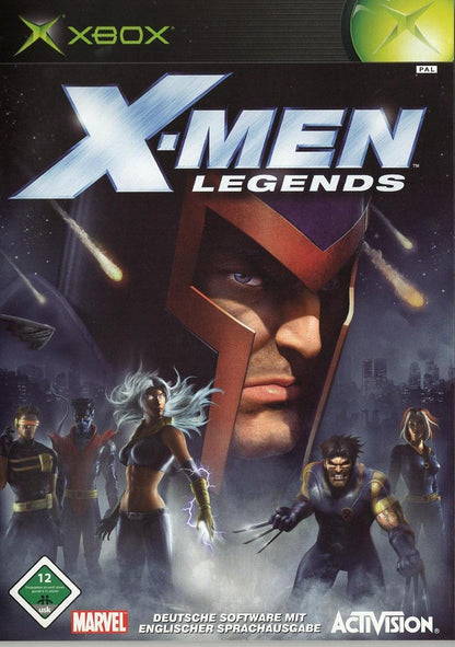 X-Men Legends - Xbox Vorderseite