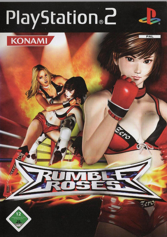Rumble Roses - PlayStation 2 Vorderseite