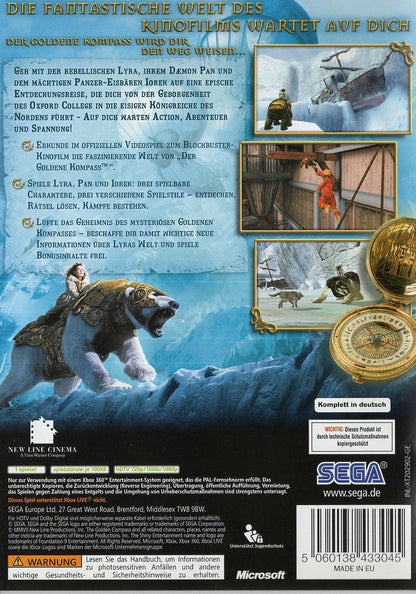 Der Goldene Kompass - Xbox 360 Rückseite