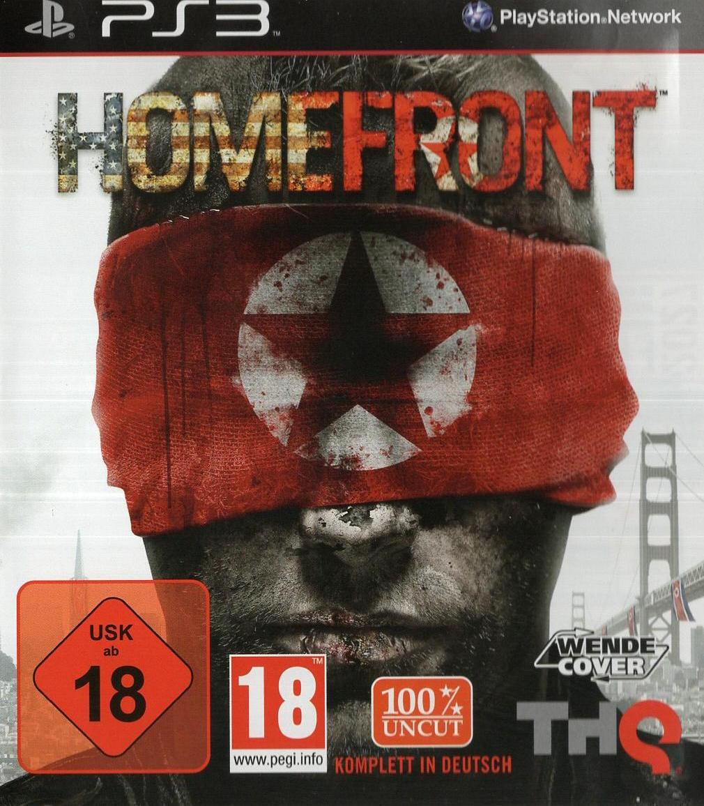 Homefront - PlayStation 3 Vorderseite