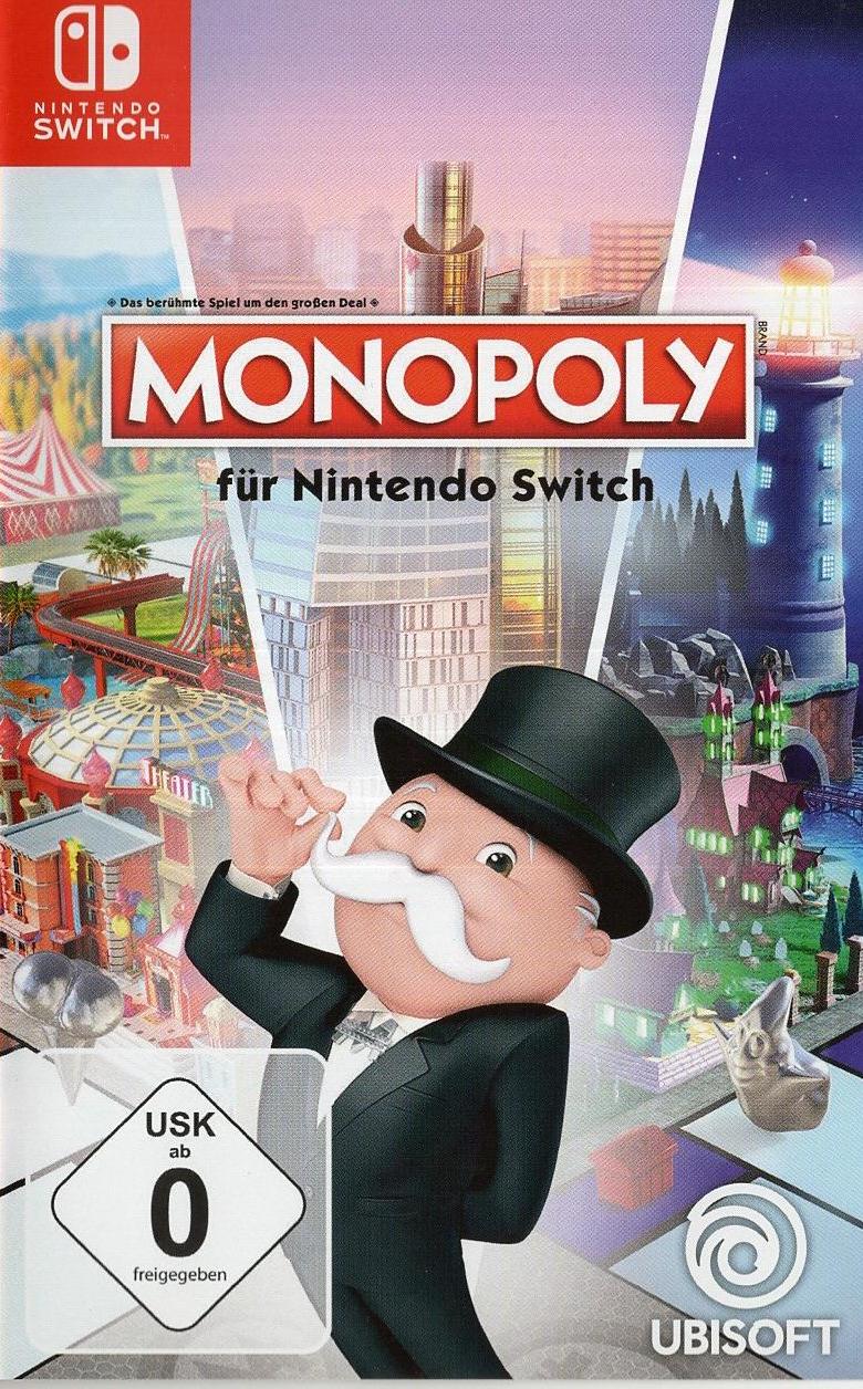 Monopoly für Nintendo Switch - Nintendo Switch Vorderseite