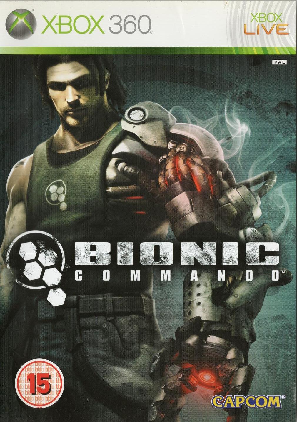 Bionic Commando - Xbox 360 Vorderseite