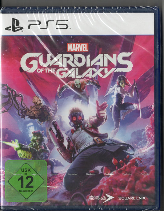 Marvel Guardians of the Galaxy - PlayStation 5 - Neu Vorderseite