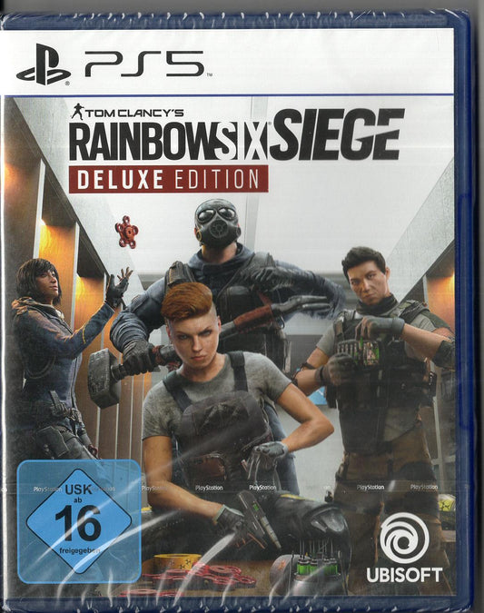 Tom Clancy's Rainbow Six Siege Deluxe Edition - PlayStation 5 - Neu Vorderseite