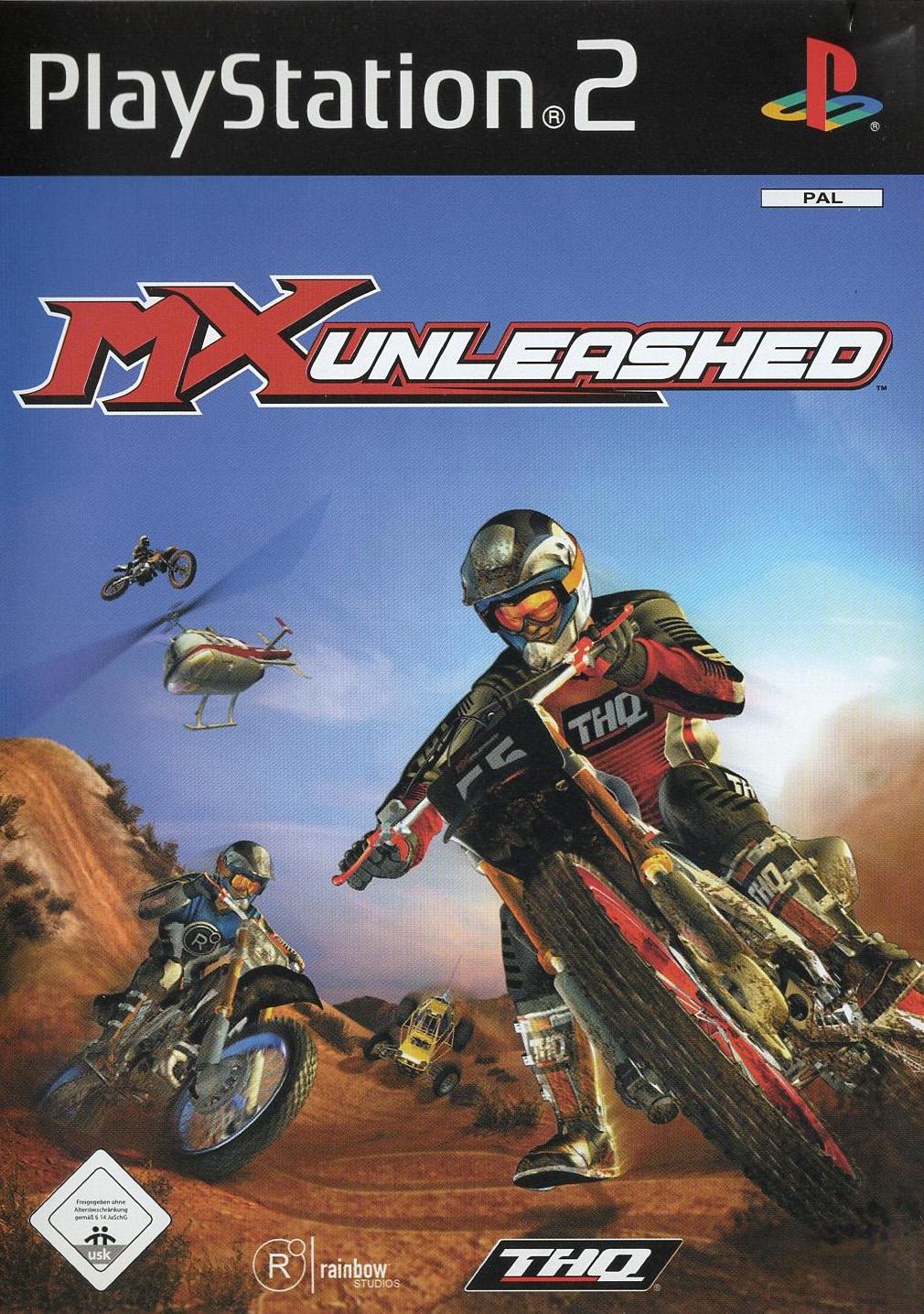 MX Unleashed - PlayStation 2 Vorderseite