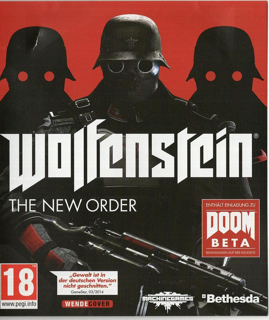 Wolfenstein: The New Order - Xbox One Vorderseite